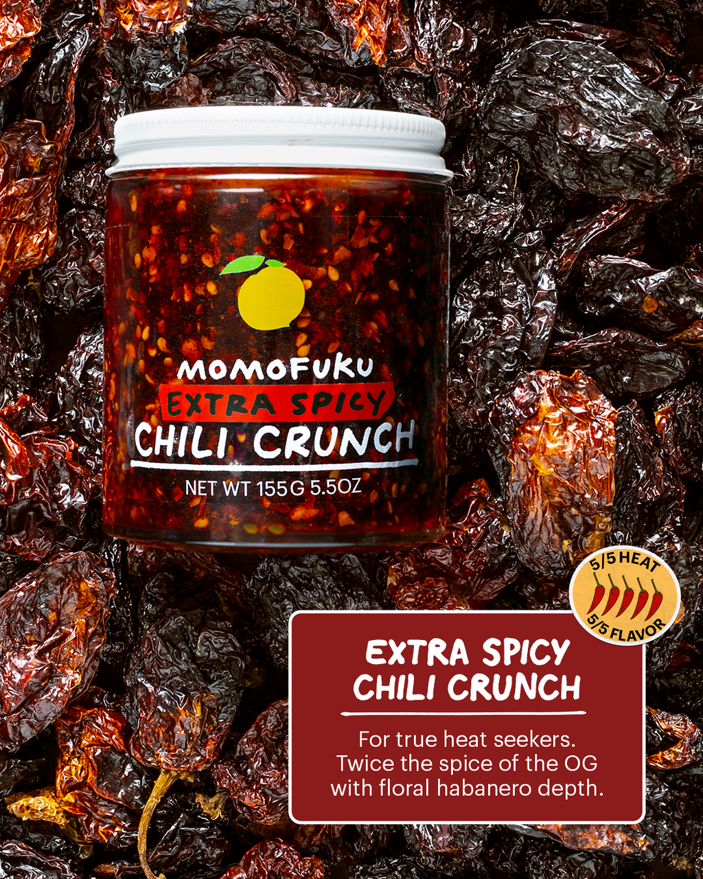 Extra Spicy Chili Crunch - Bright Touch