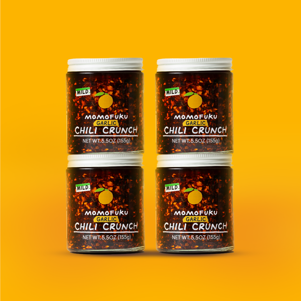 Mild Garlic Chili Crunch 4-Pack - Daily Set