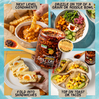 Mild Garlic Chili Crunch 4-Pack - Daily Set