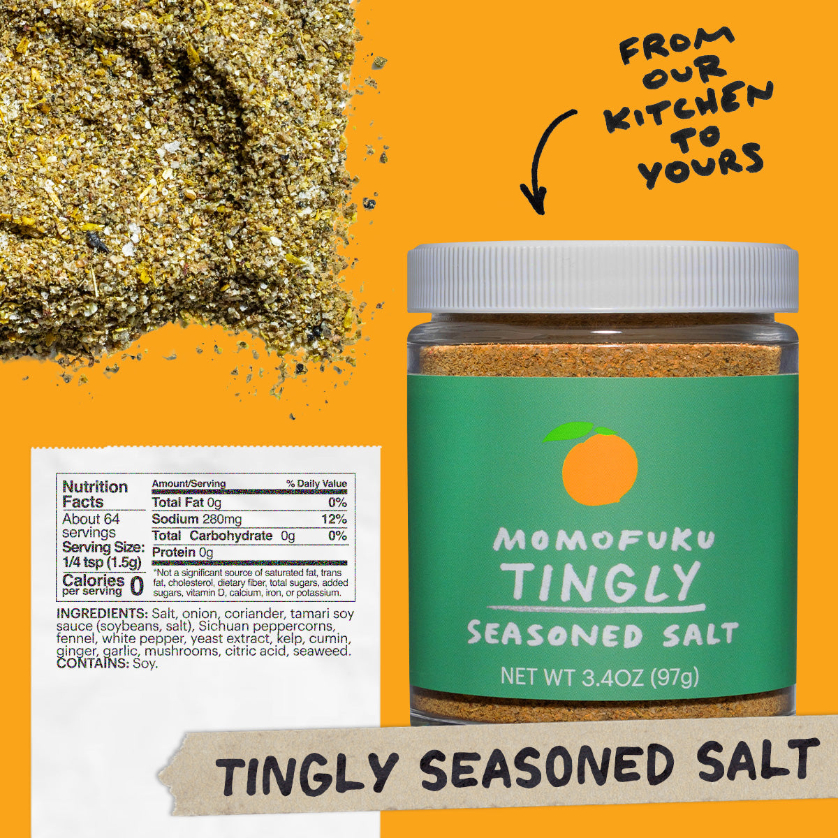Tingly Seasoned Salt - Clean Style