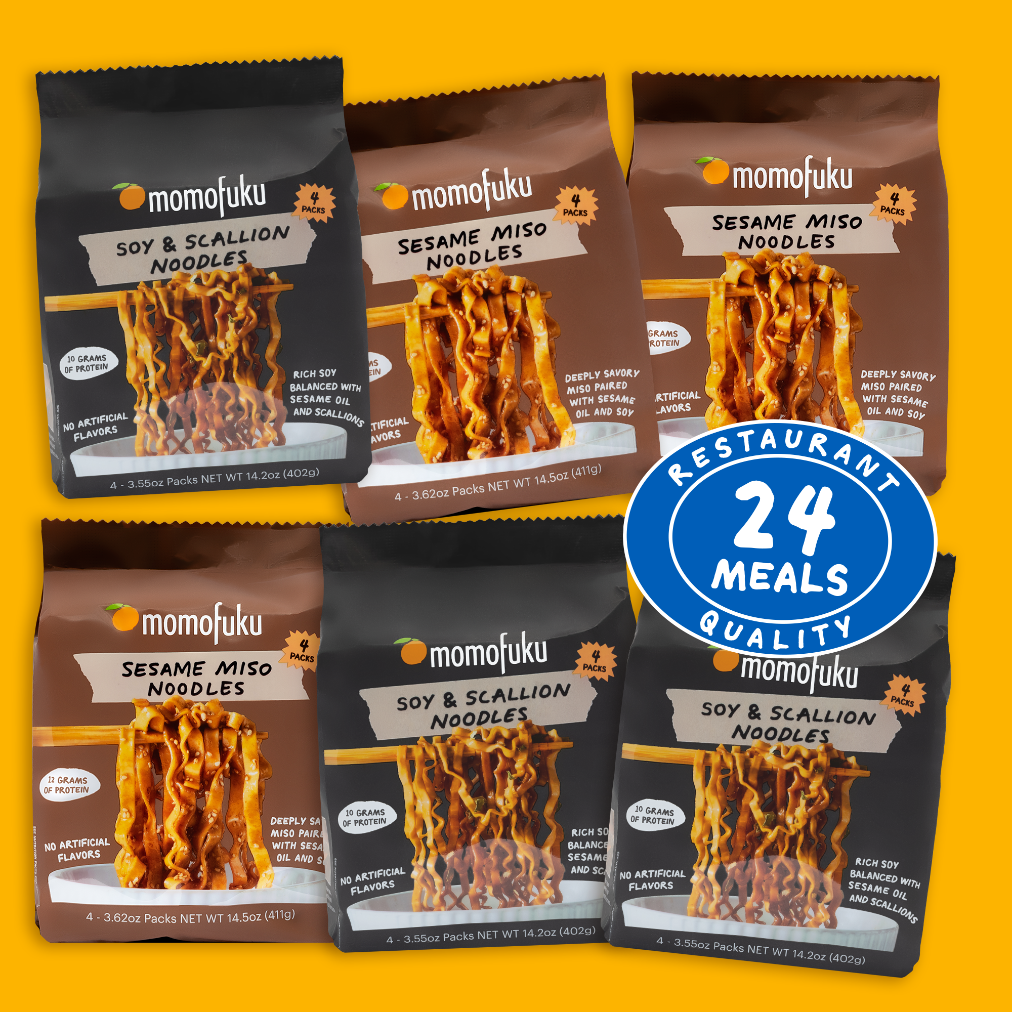 Not Spicy Noodle Pack - Essential Set