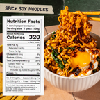 Spicy Soy Noodles | 4 Packs - Premium Choice