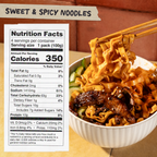 Sweet & Spicy Noodles | 4 Packs - Bright Touch