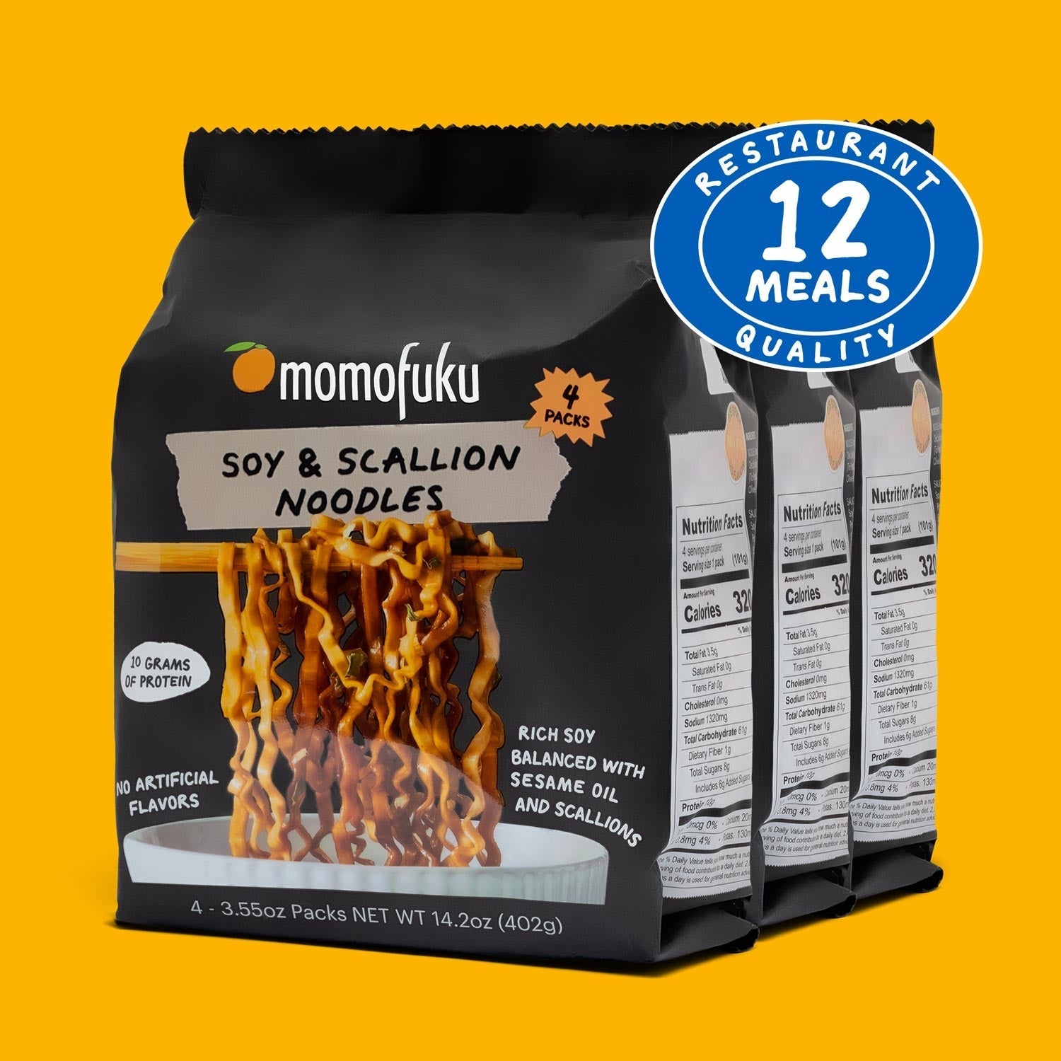 Soy & Noodles | 12 Packs - Active Ready