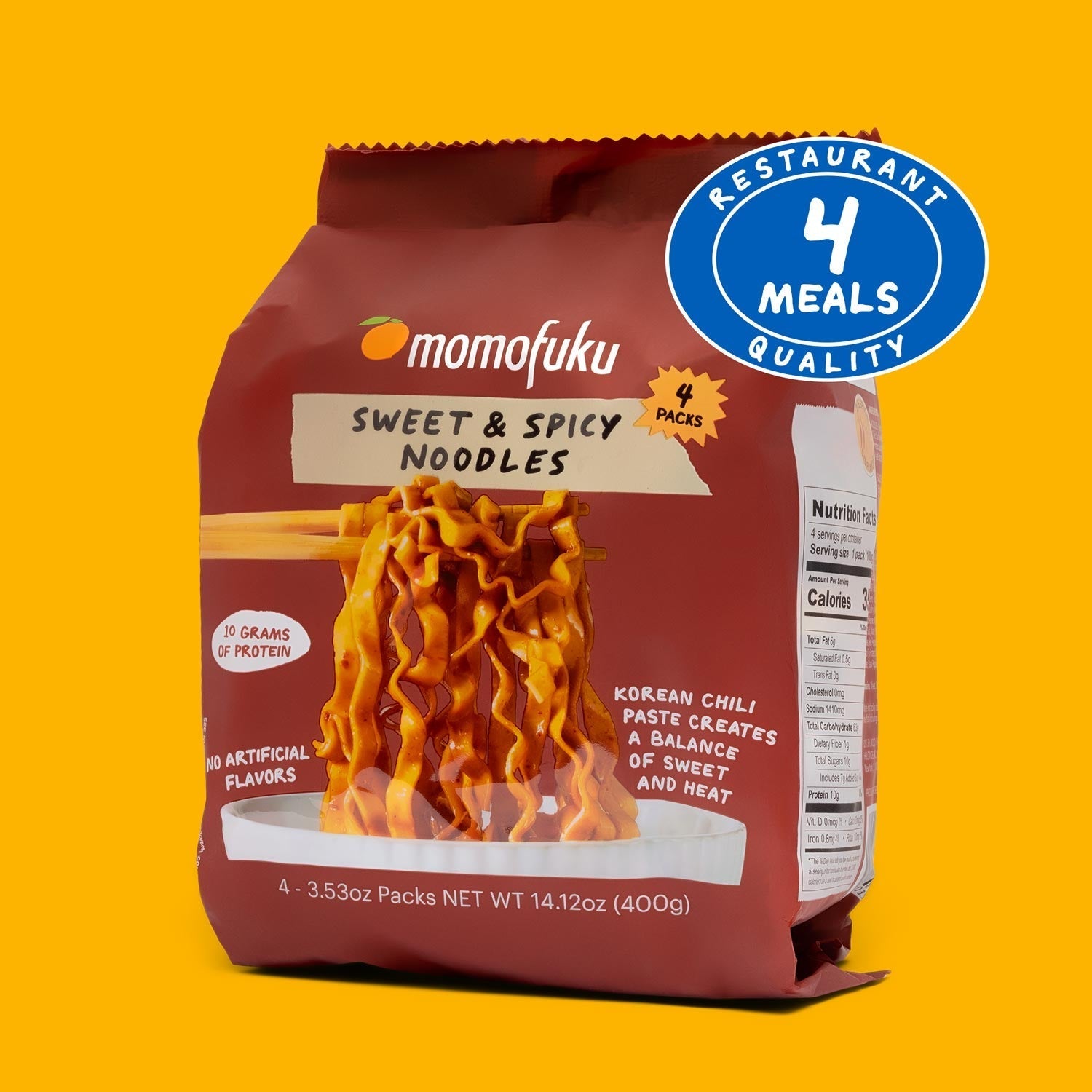Sweet & Spicy Noodles | 4 Packs - Bright Touch
