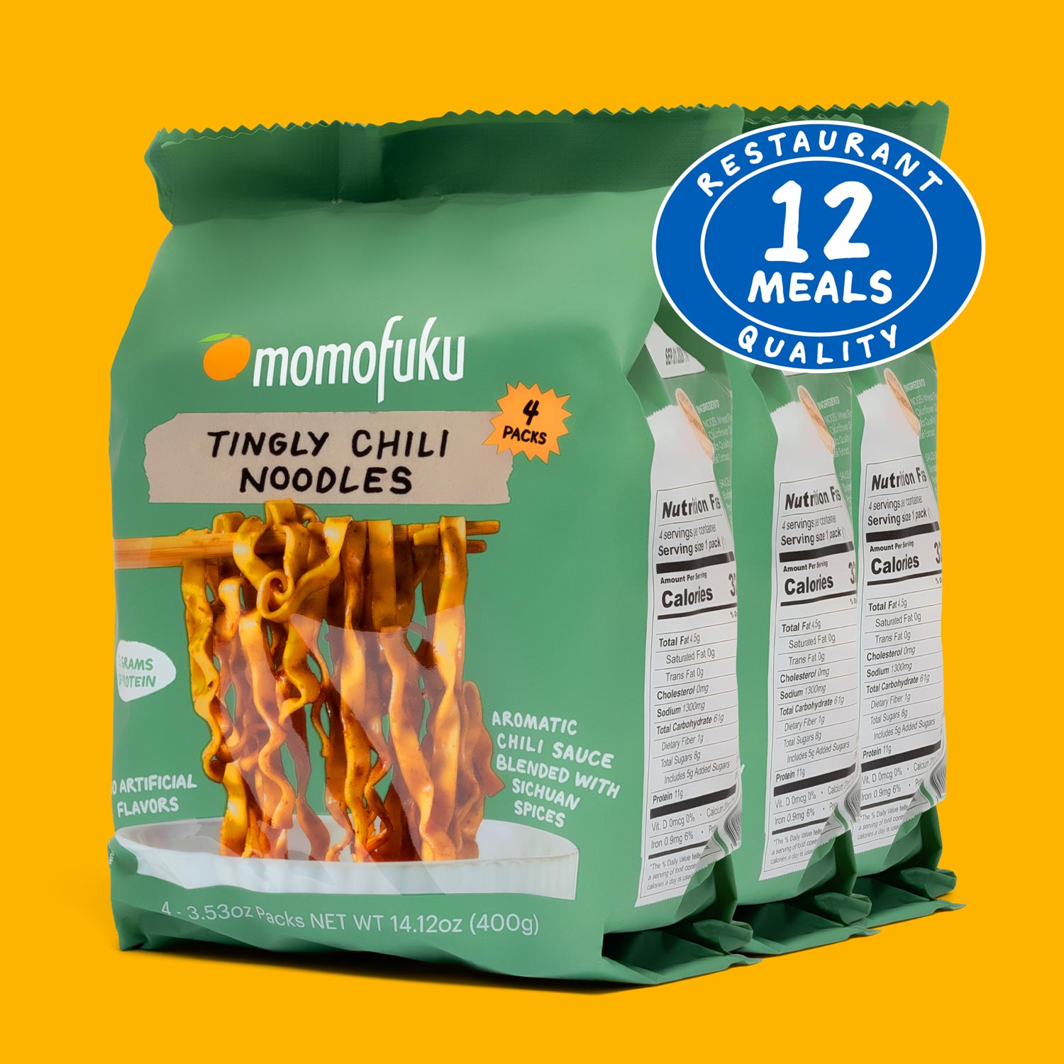 Tingly Chili Noodles | 12 Packs - Daily Pick