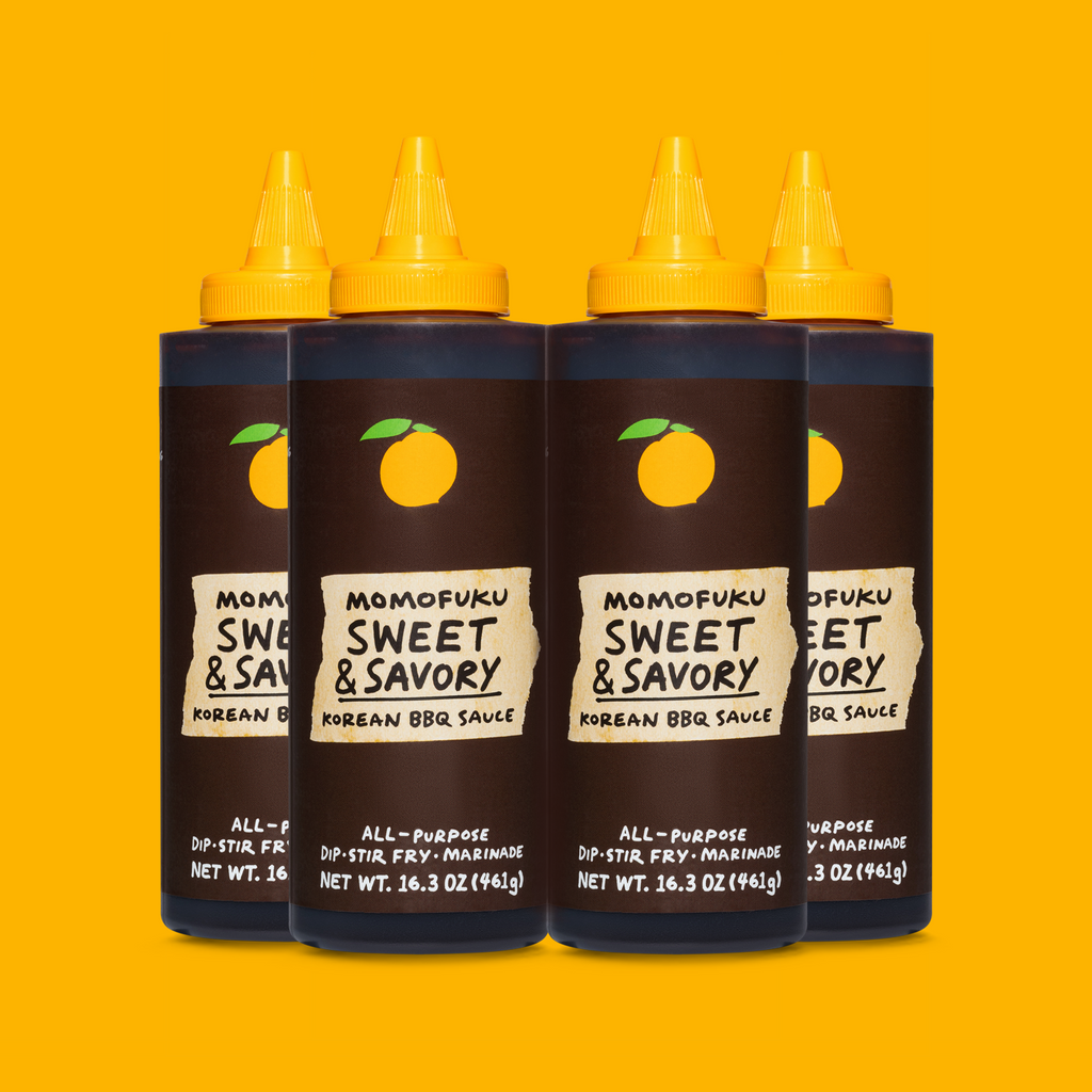 Sweet & Savory Korean BBQ Sauce 4-Pack - Clean Style