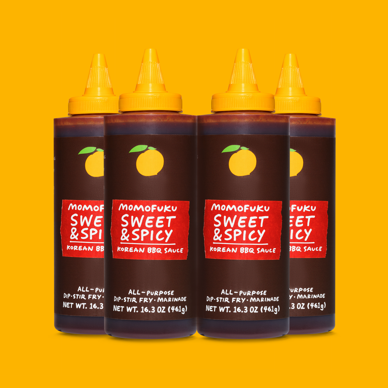 Sweet & Spicy Korean BBQ Sauce 4-Pack - Clean Style